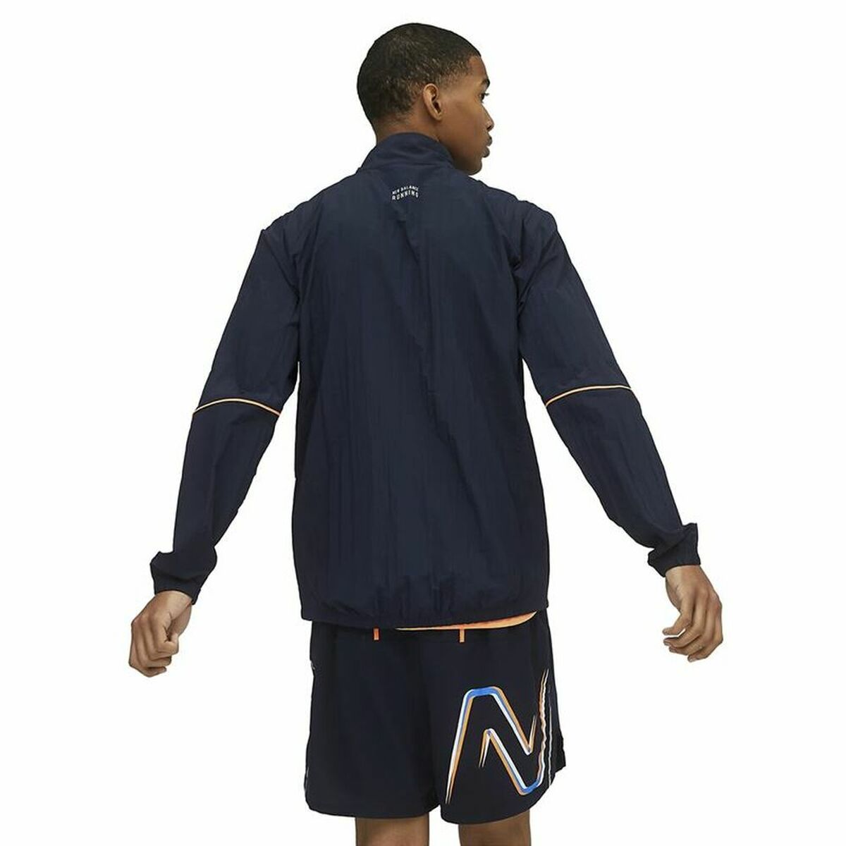 New Balance Sports Windbreaker Navy-6