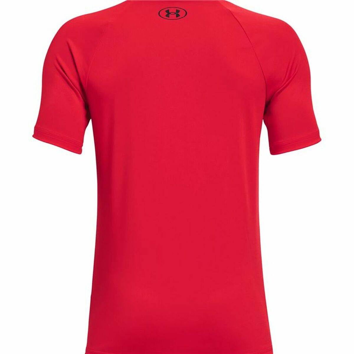 儿童短袖衬衫Under Armour Tech Big Logo红色-2