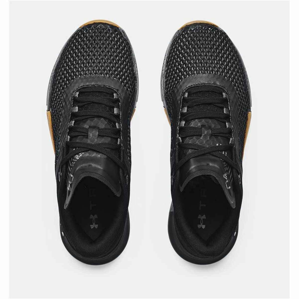 Running sneakers for adults Under Armour Reign 4 Train Black Men-4