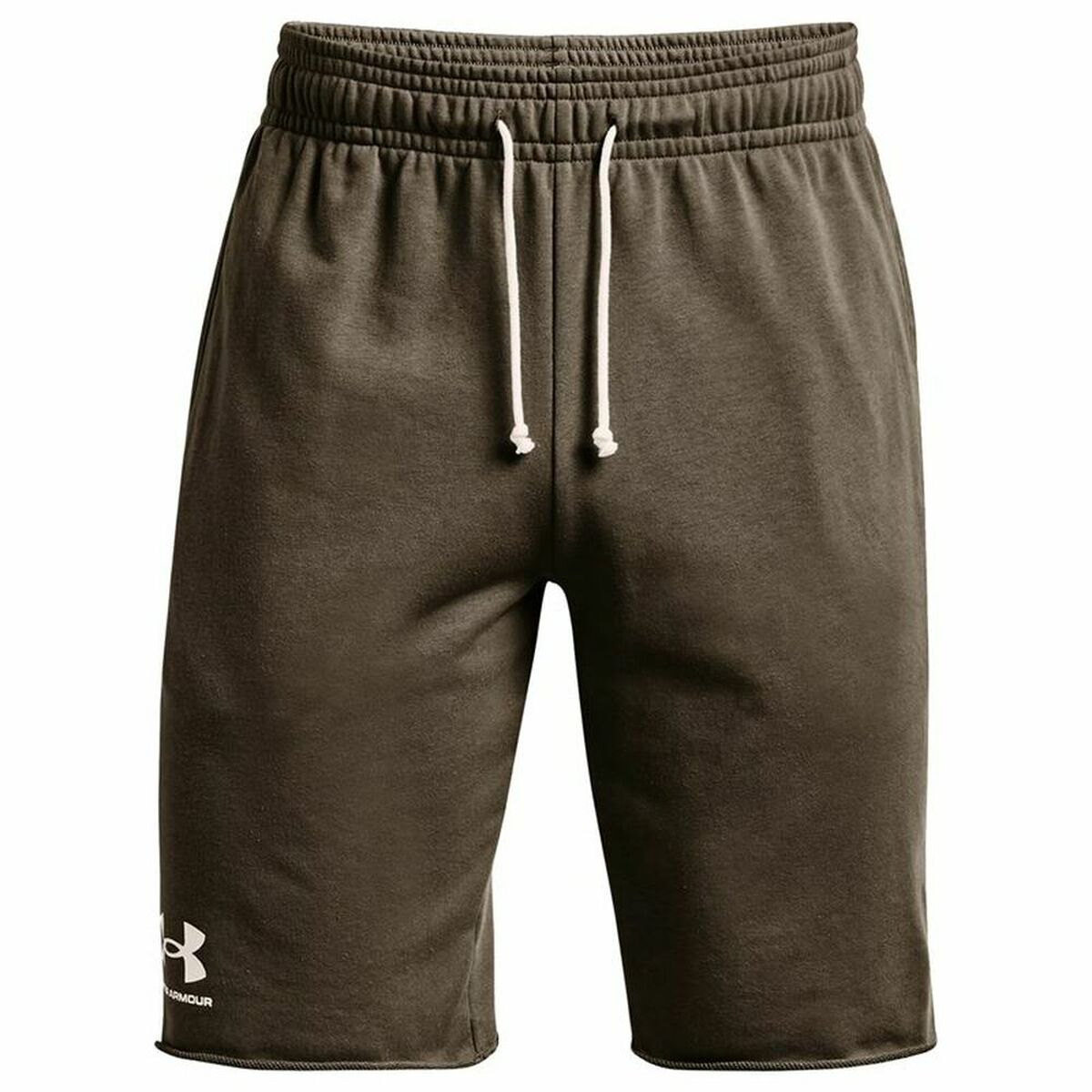 Adult Pants Under Armour Rival Terry Men's Olive Oil-8