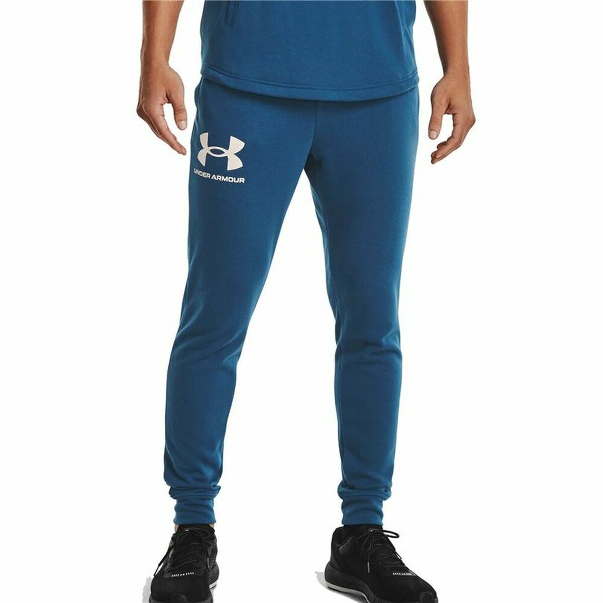 Adult Pants Under Armour Rival Terry Blue Men-3
