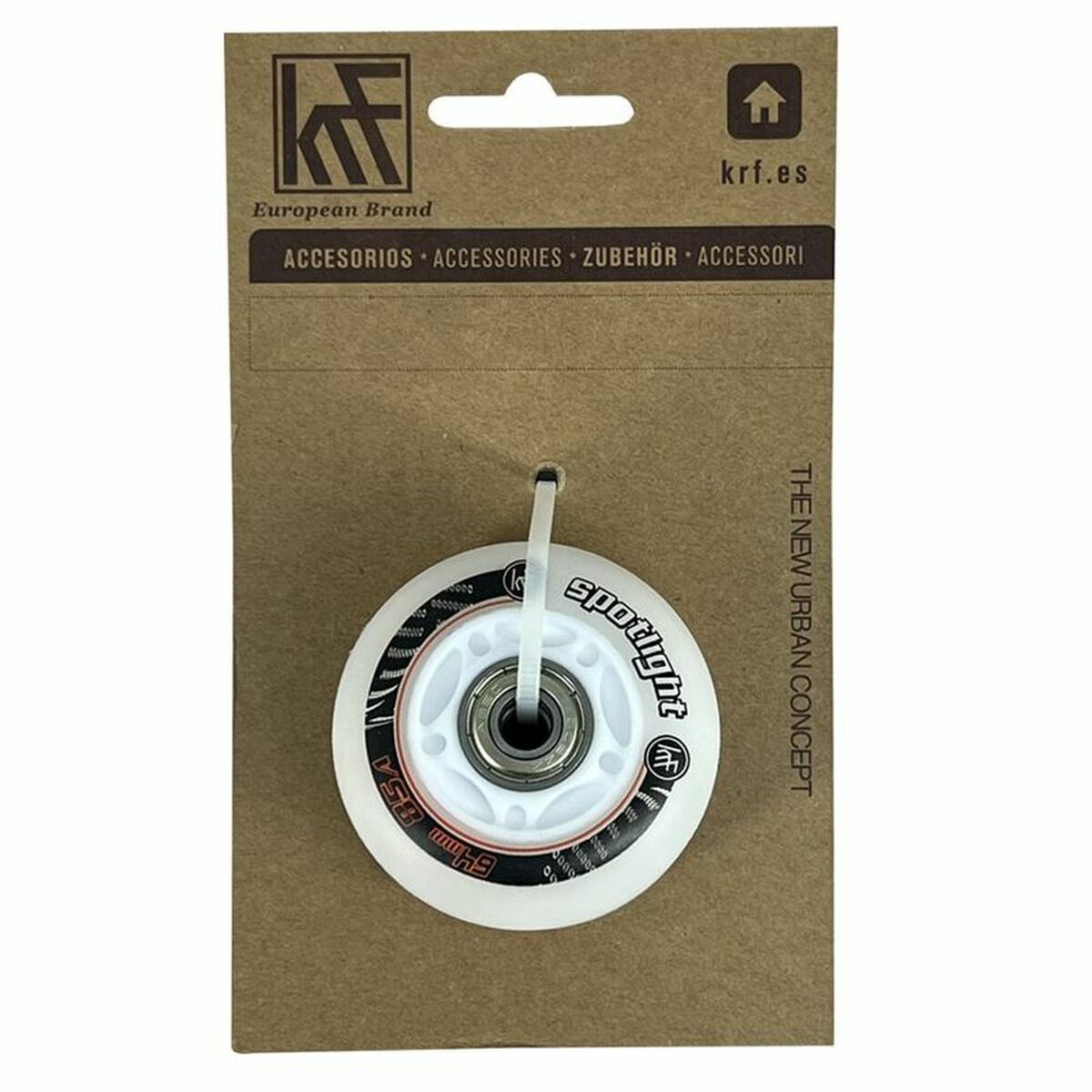 Ruote Spotlight LED KRF 64 MM Blu