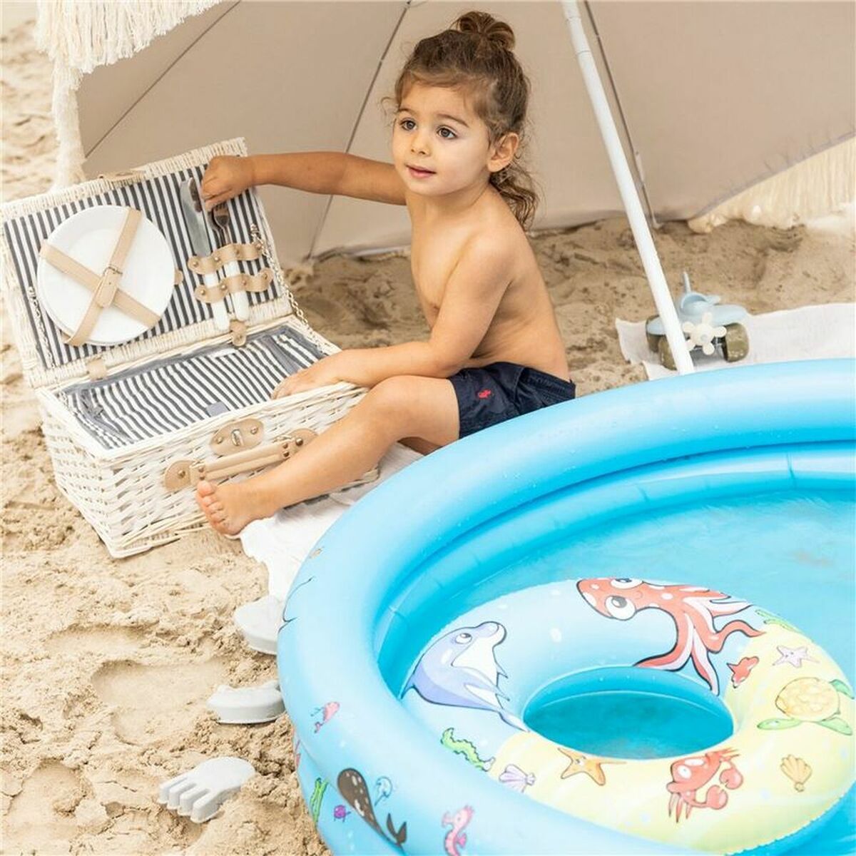 Детские надувное кресло Swim Essentials 2020SE465 120 cm Аквамарин-3