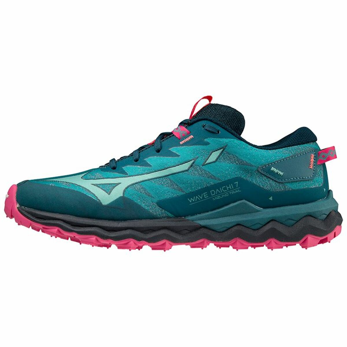 Adult Running Sneakers Mizuno Wave Daichi 7 Cyan-2