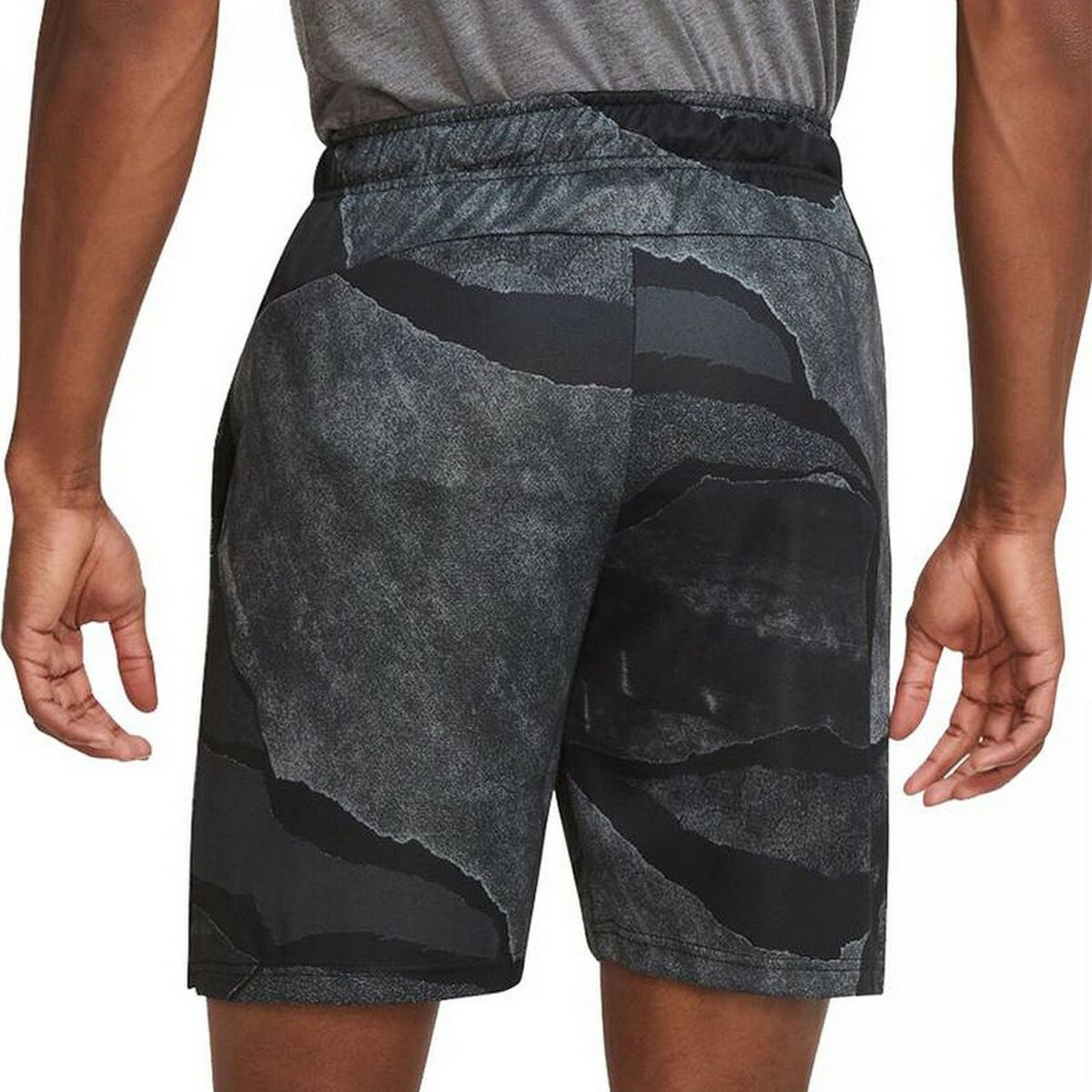 Nike Dri-Fit Men's Sports Shorts Dark Gray Men's Black-3