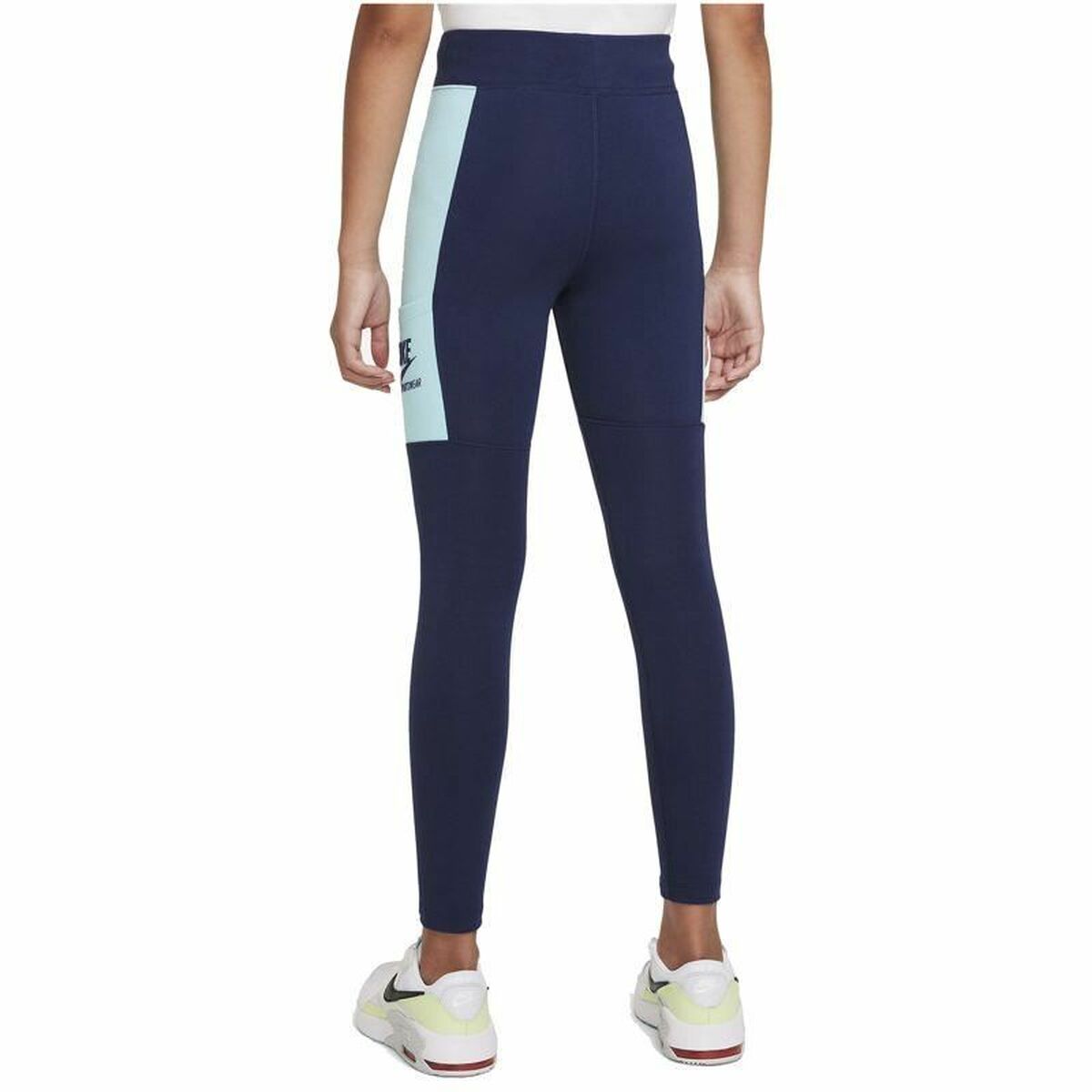 耐克Sportswear Heritage Blue儿童运动紧身衣-4