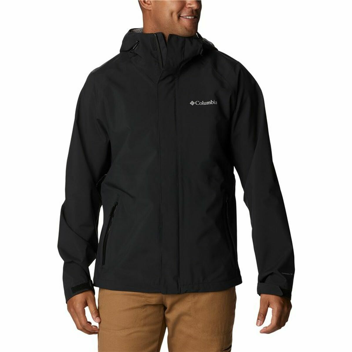 Columbia Powder Lite ™ Men's Sports Jacket Black Orange-2