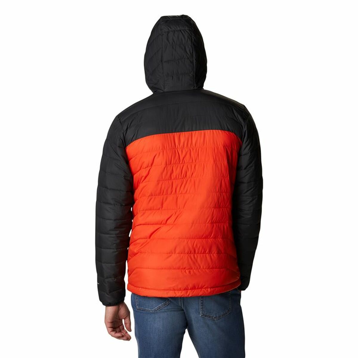 Columbia Powder Lite ™ Men's Sports Jacket Black Orange-4