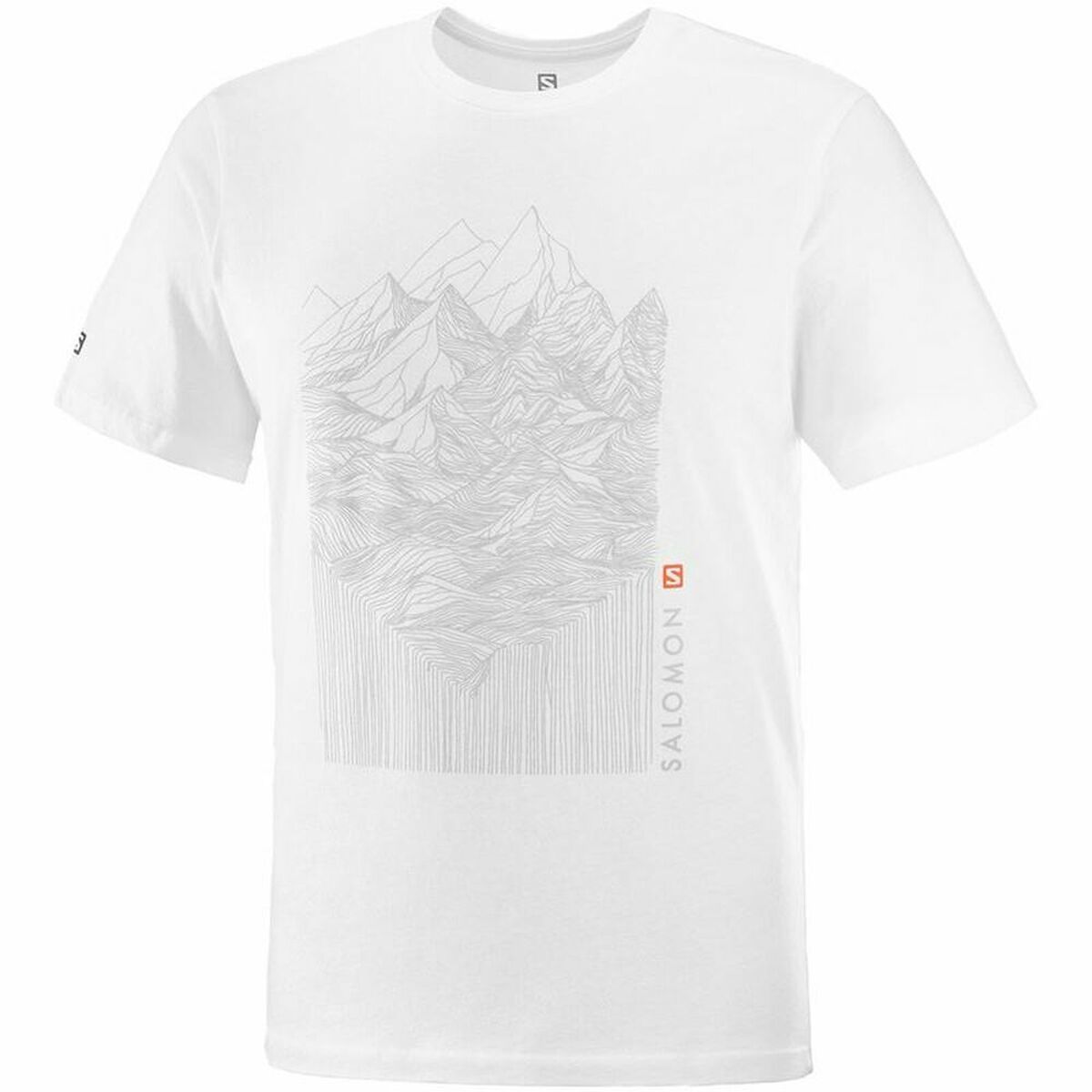 Футболка с коротким рукавом мужская Salomon Outlife Белый-2