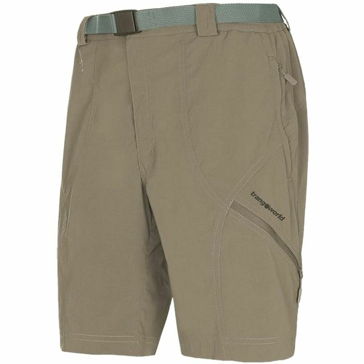 Trangoworld Tramgoworld Limut VN Mount Brown Sports Shorts-2