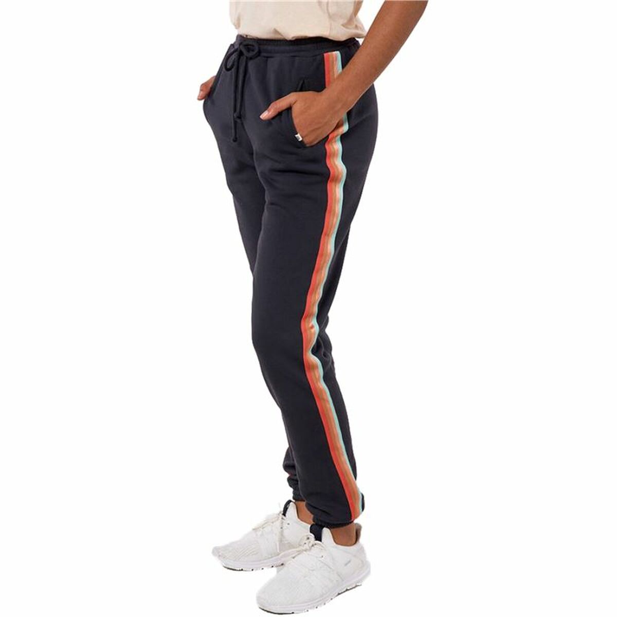 Rip Curl Striped TrackPant Long Sweatpants Woman-3