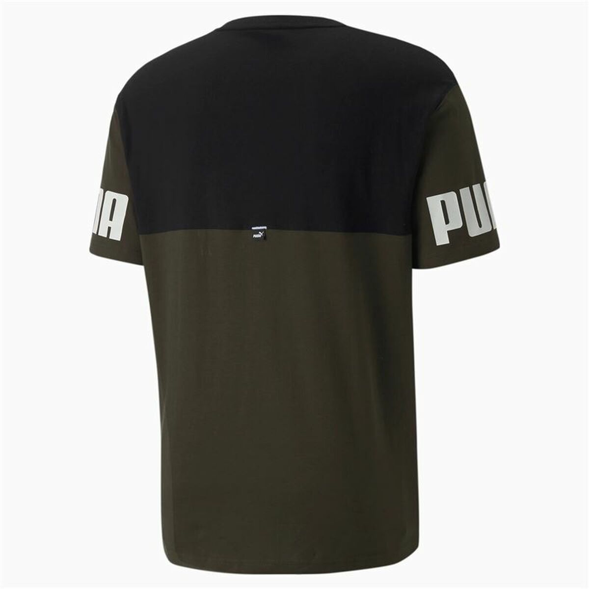 Puma Power Colorblock黑色短袖运动衫-2