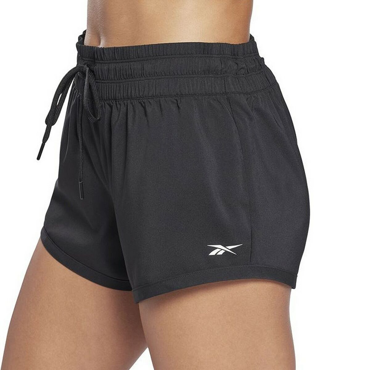 Reebok Workout Ready Black运动女性短裤-3