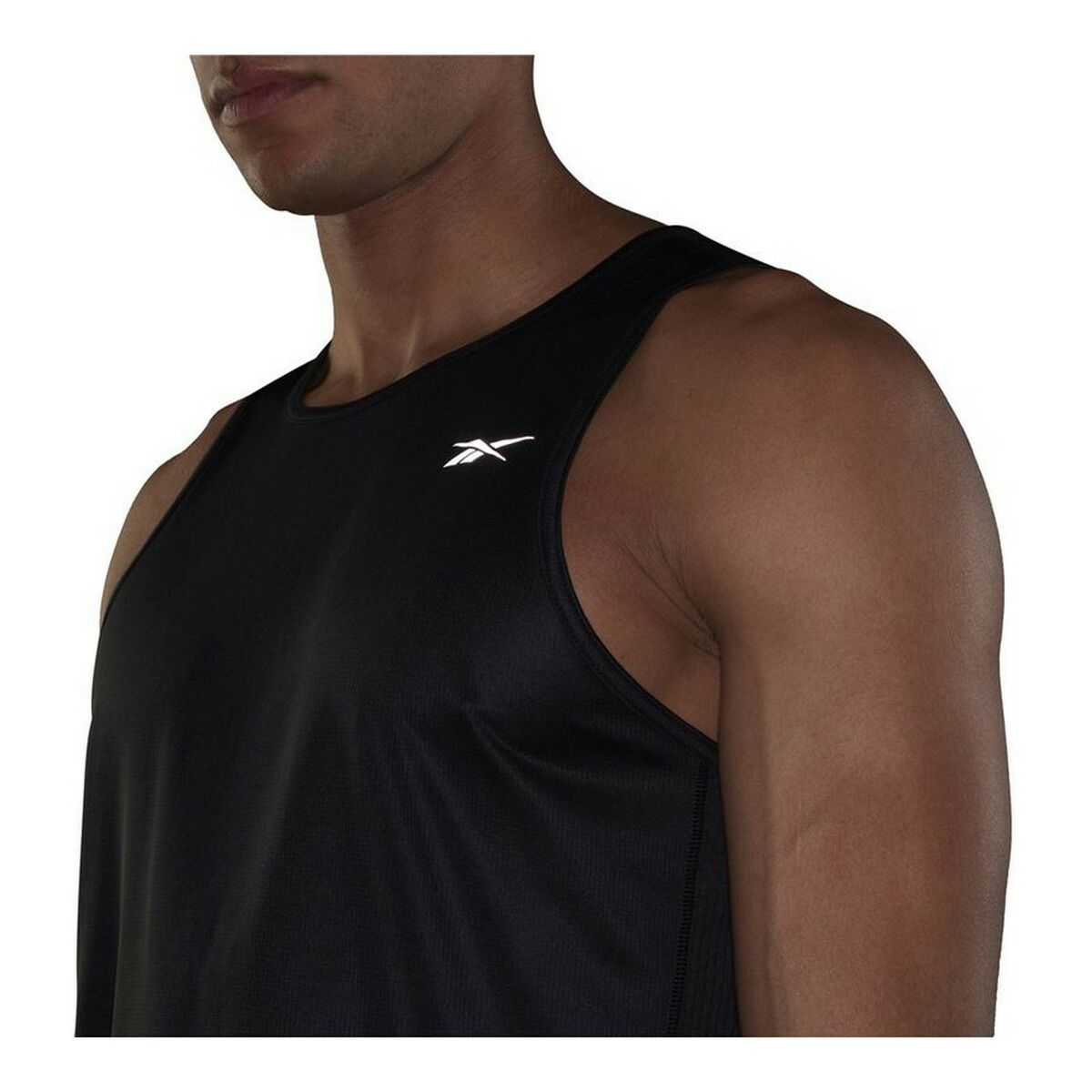 Мужская футболка без рукавов Reebok Essentials Чёрный-6