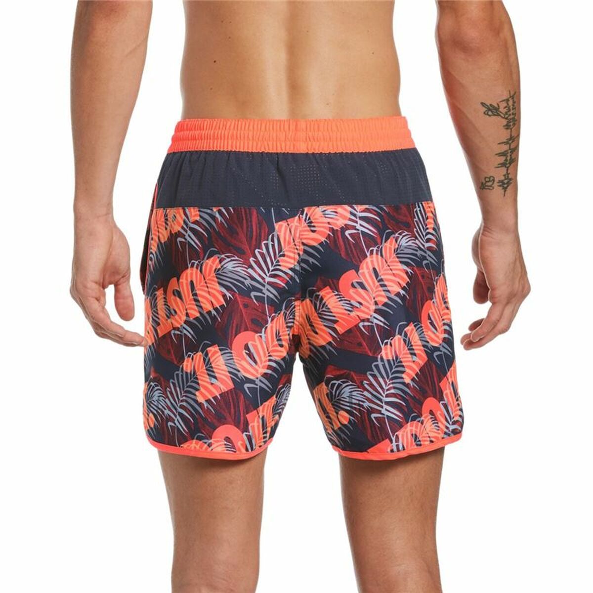 Плавки мужские Nike 5 Volley Оранжевый-4
