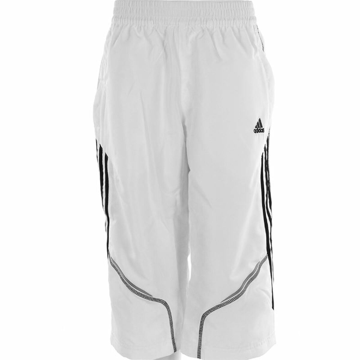 Tracksuit bottoms for kids Adidas Sportswear White-2