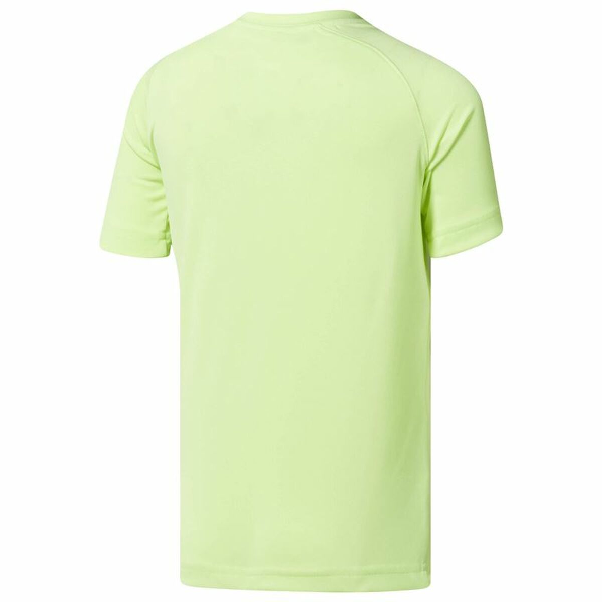 Short Sleeve Men's Reebok Sportswear B Wor Lime Green-2