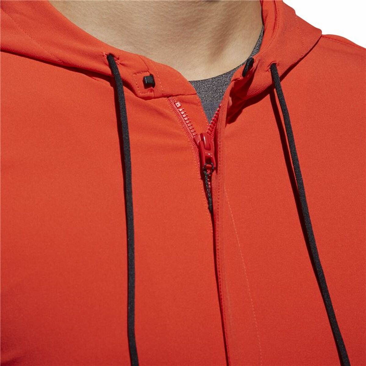Adidas Men's Sports Jacket Dark Orange-3