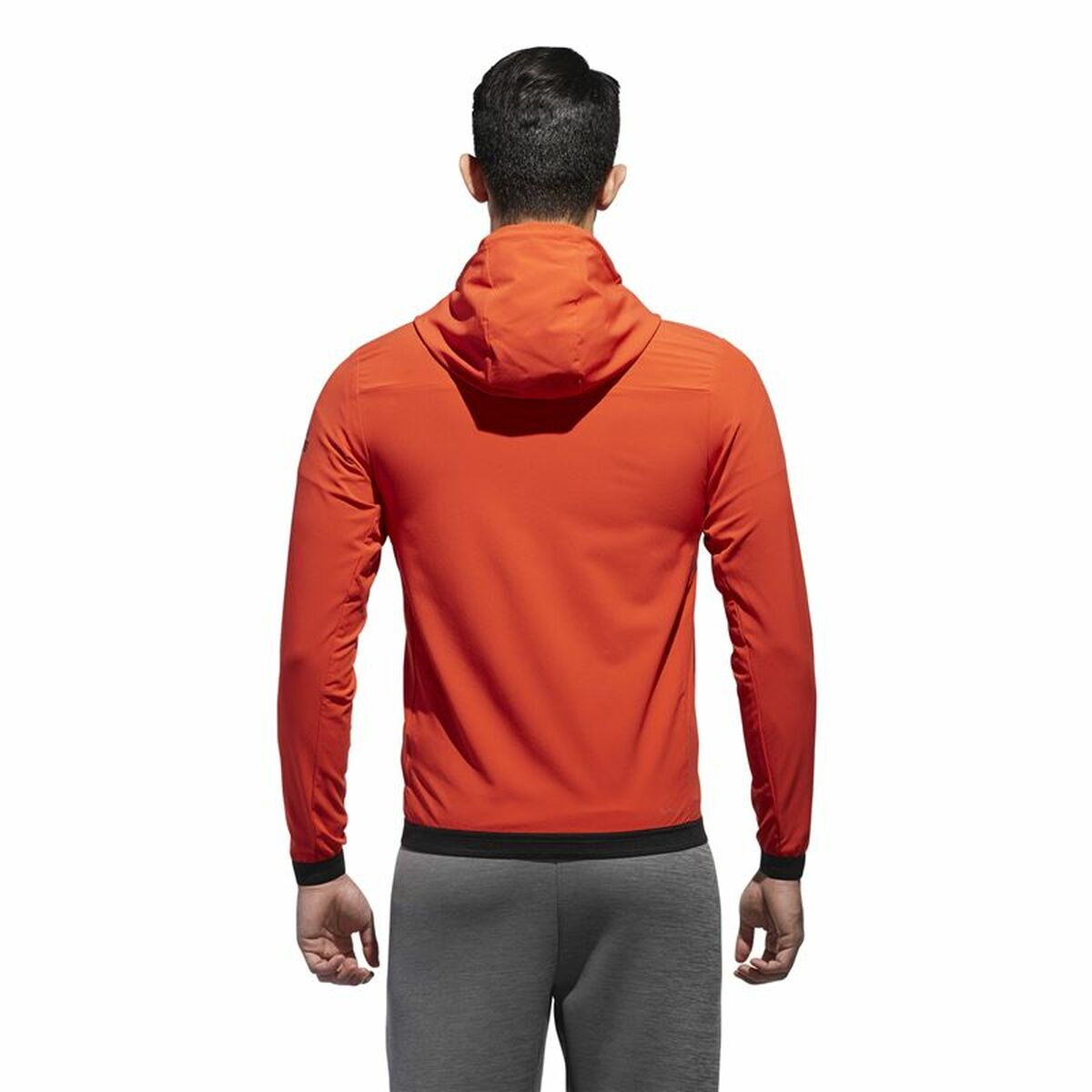 Adidas Men's Sports Jacket Dark Orange-4