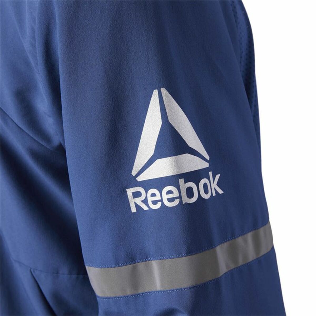 Men's Sports Jacket Reebok Run Woven Navy-3