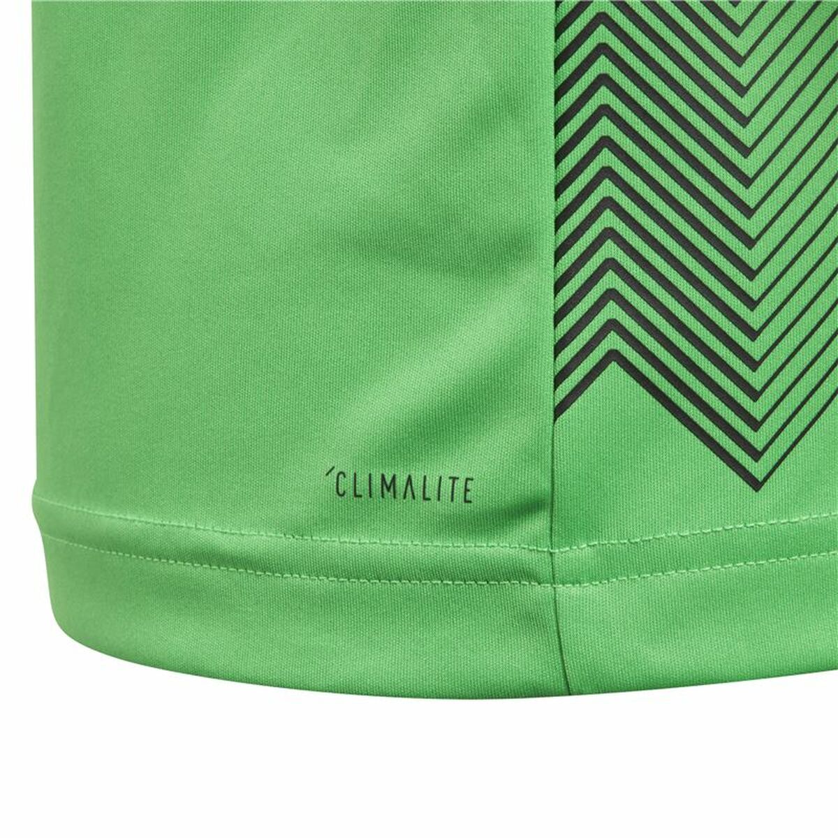 Спортивная футболка с коротким рукавом, детская Adidas Светло-зеленый-3