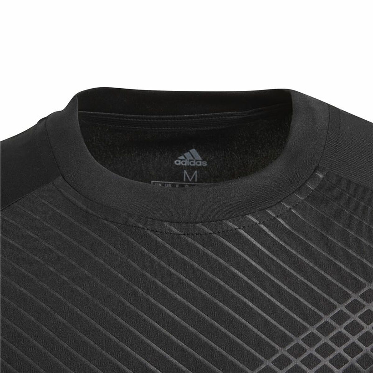 Спортивная футболка с коротким рукавом, детская Adidas Nemeziz Чёрный-2