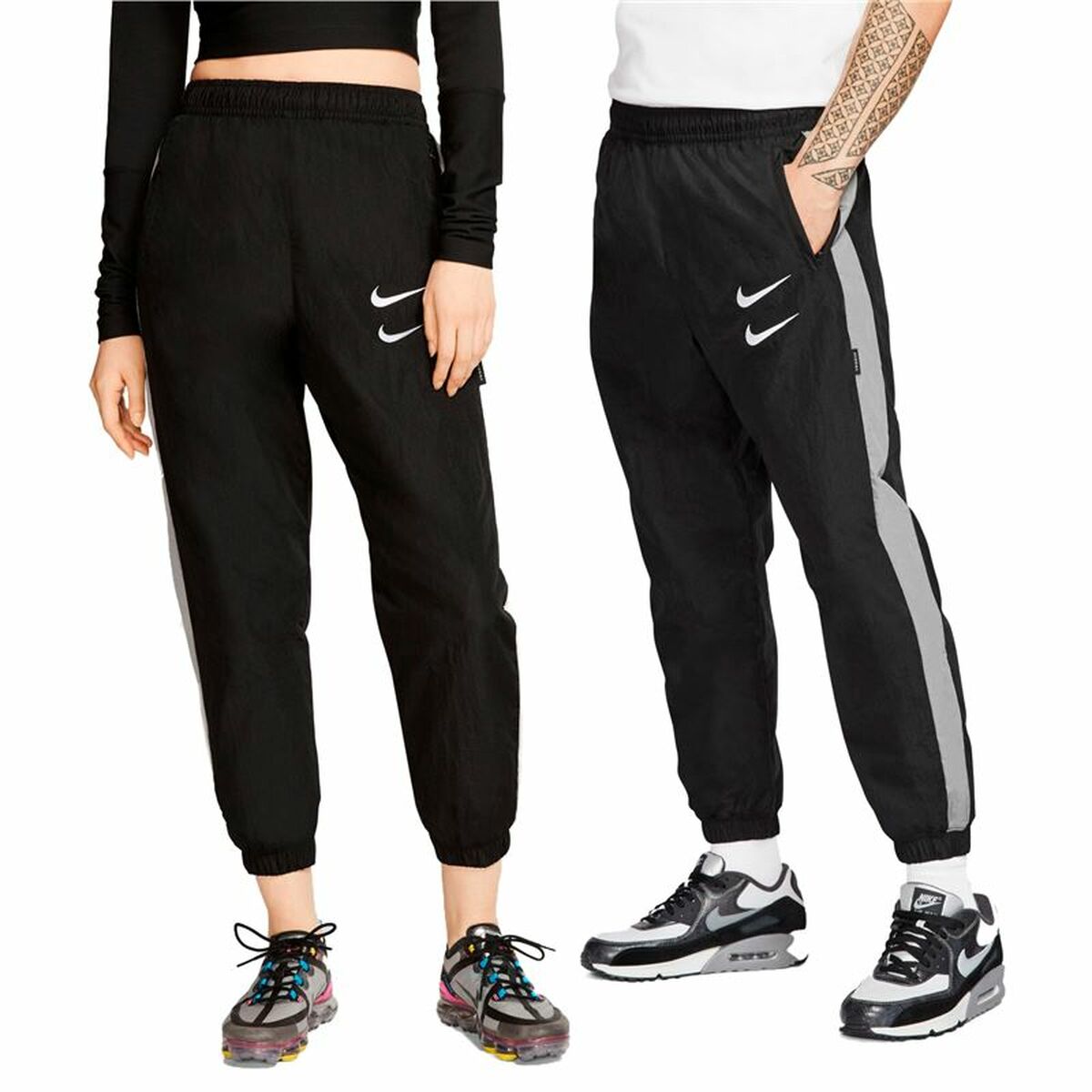 Nike Swoosh Baby Sweatpants Black-3