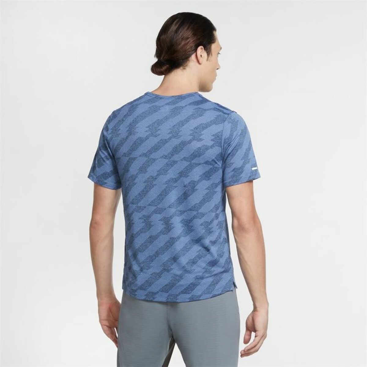 Short Sleeve T-Shirt Men's Nike Dri-Fit Miler Future Fast Blue-4