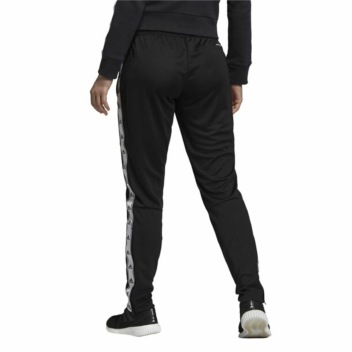 Футбольные тренировочные брюки для взрослых Adidas Tiro 19 Чёрный Женщина-7
