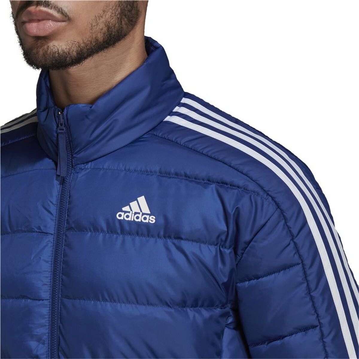 Мужская спортивная куртка Adidas Essentials Темно-синий-8