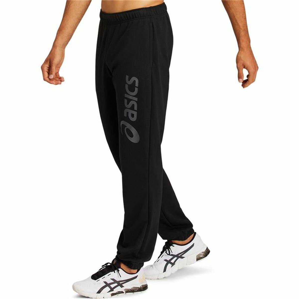 Asics Black Men's Long Sweatpants-3