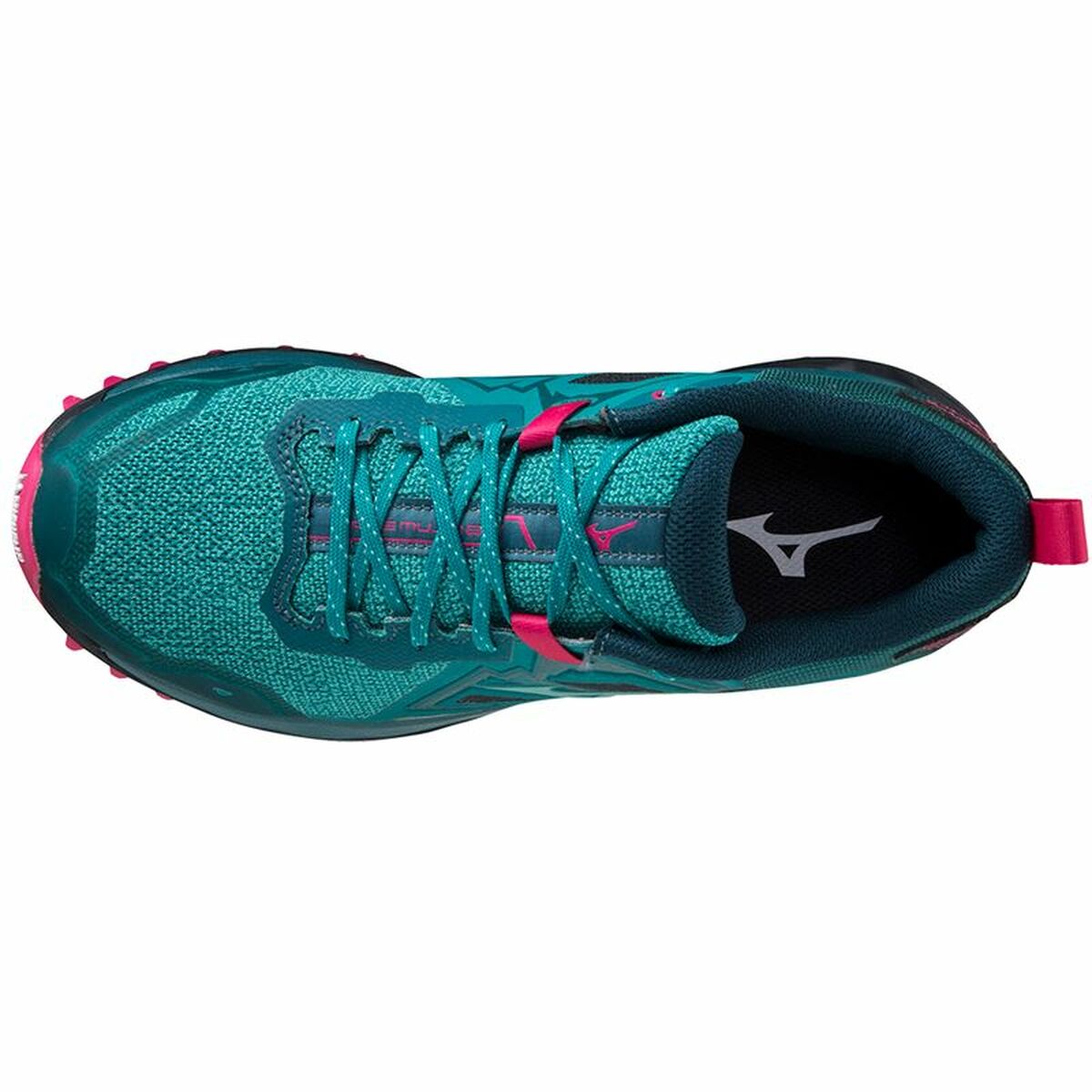 Mizuno Wave Mujin 8 Women's Sports Sneakers Teal-3