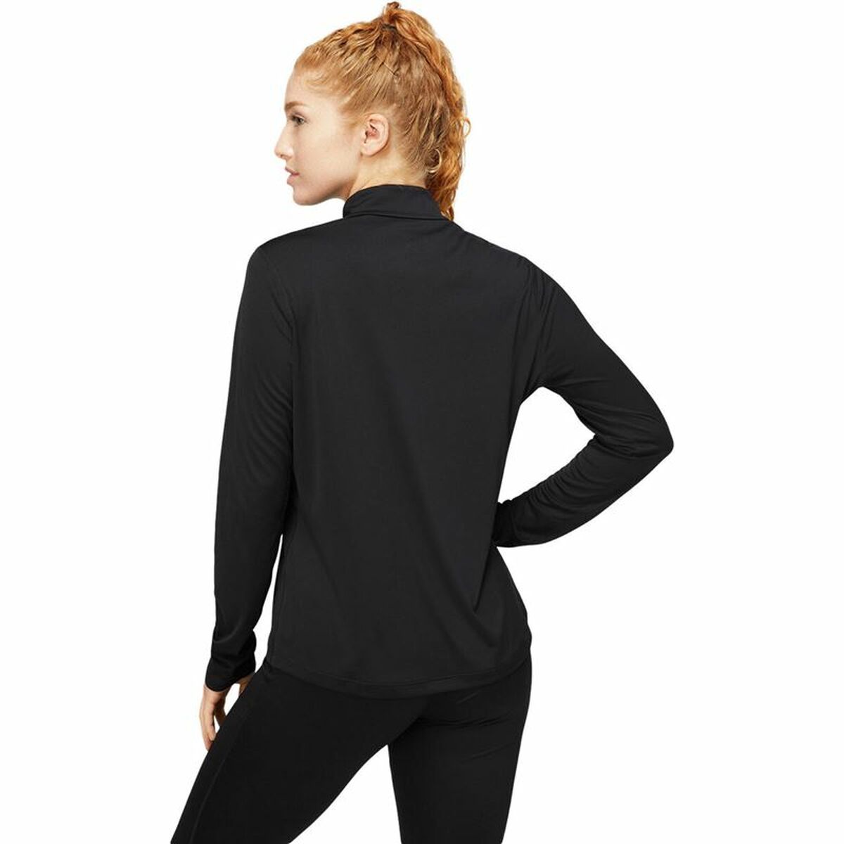Women's Asics Black Long Sleeve T-Shirt-3