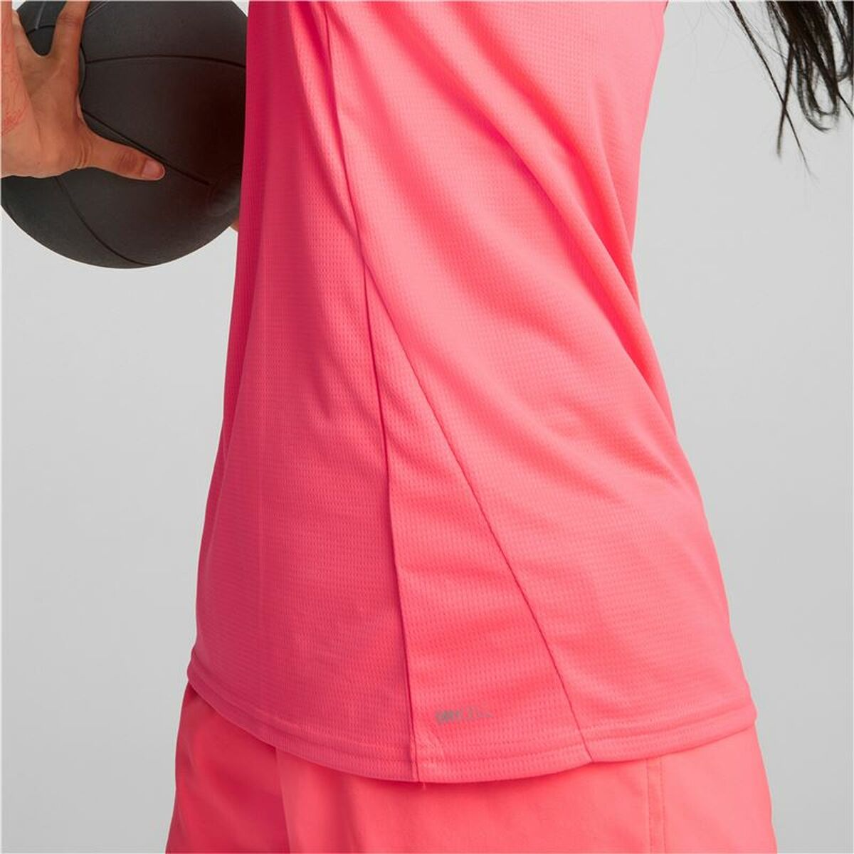 短袖女子Puma Favourite粉红色T恤-4