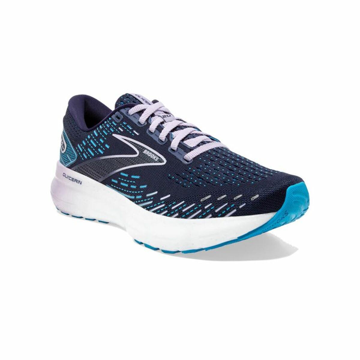 Brooks Glycerin 20 Wide Adult Running Sneakers Navy-5