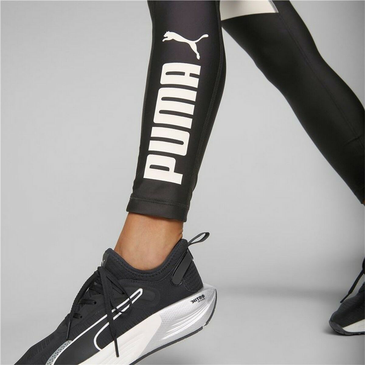 Женские спортивные колготки Puma Чёрный-5