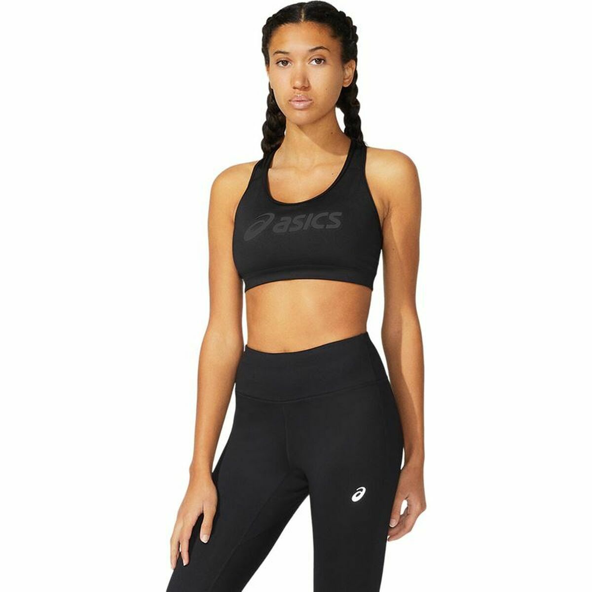 Sports bra Asics Core Logo Black