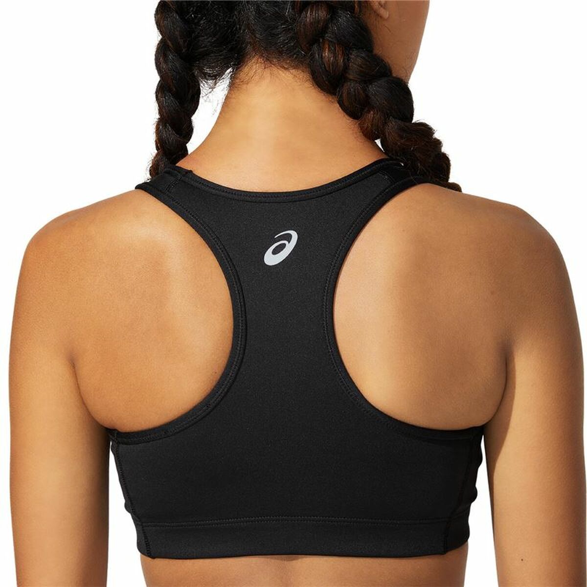 Спортивный бюстгальтер Asics Core Logo Чёрный-4