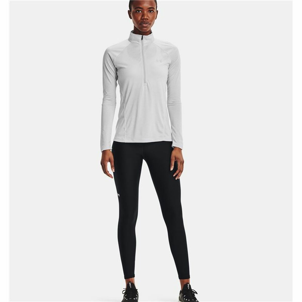 Women's Under Armour Tech 1/2 Zip Twist Long Sleeve T-Shirt-2