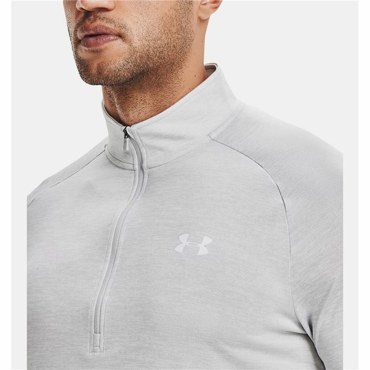 Футболка с длинным рукавом мужская Under Armour Tech 2.0 1/2 Zip Белый-2