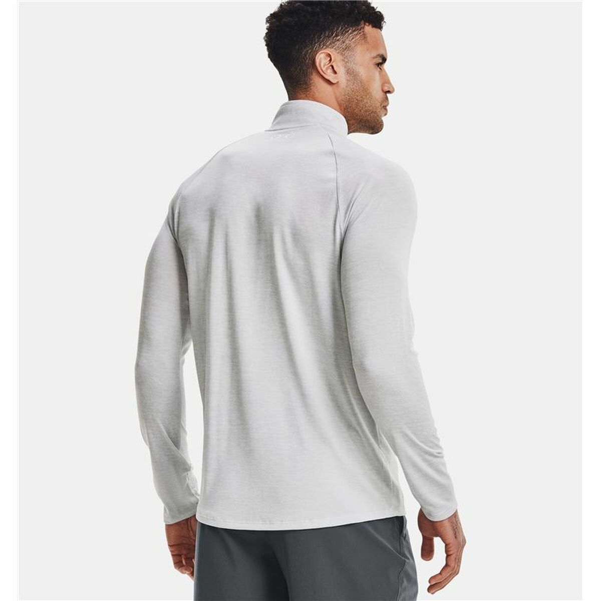 Футболка с длинным рукавом мужская Under Armour Tech 2.0 1/2 Zip Белый-4