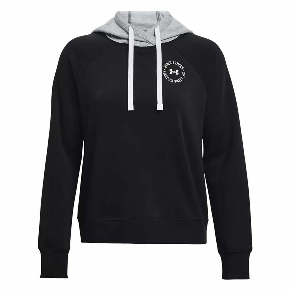 Толстовка с капюшоном мужская Under Armour Rival Fleece CB Чёрный-2