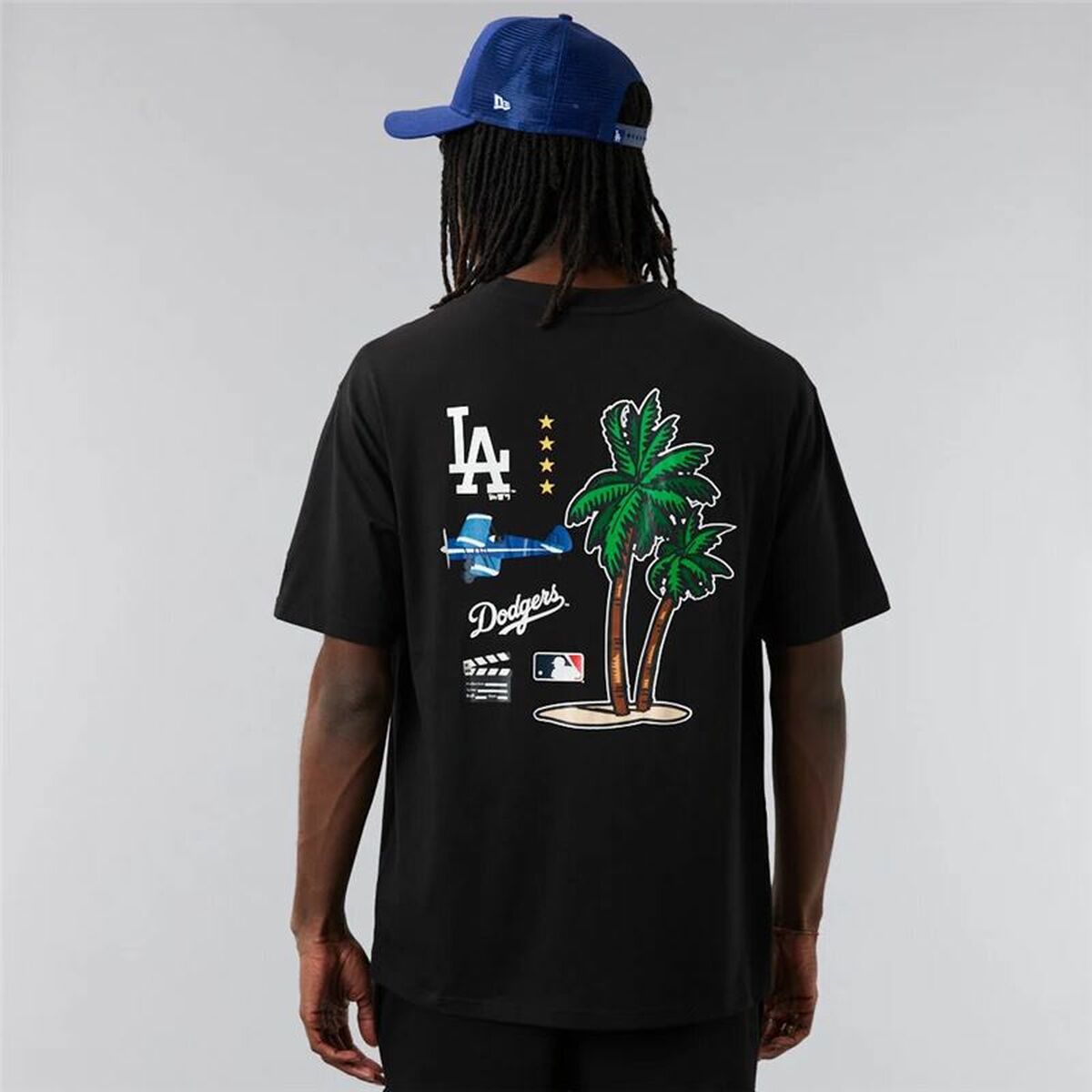 Men's Short Sleeve T-Shirt New Era Black-6