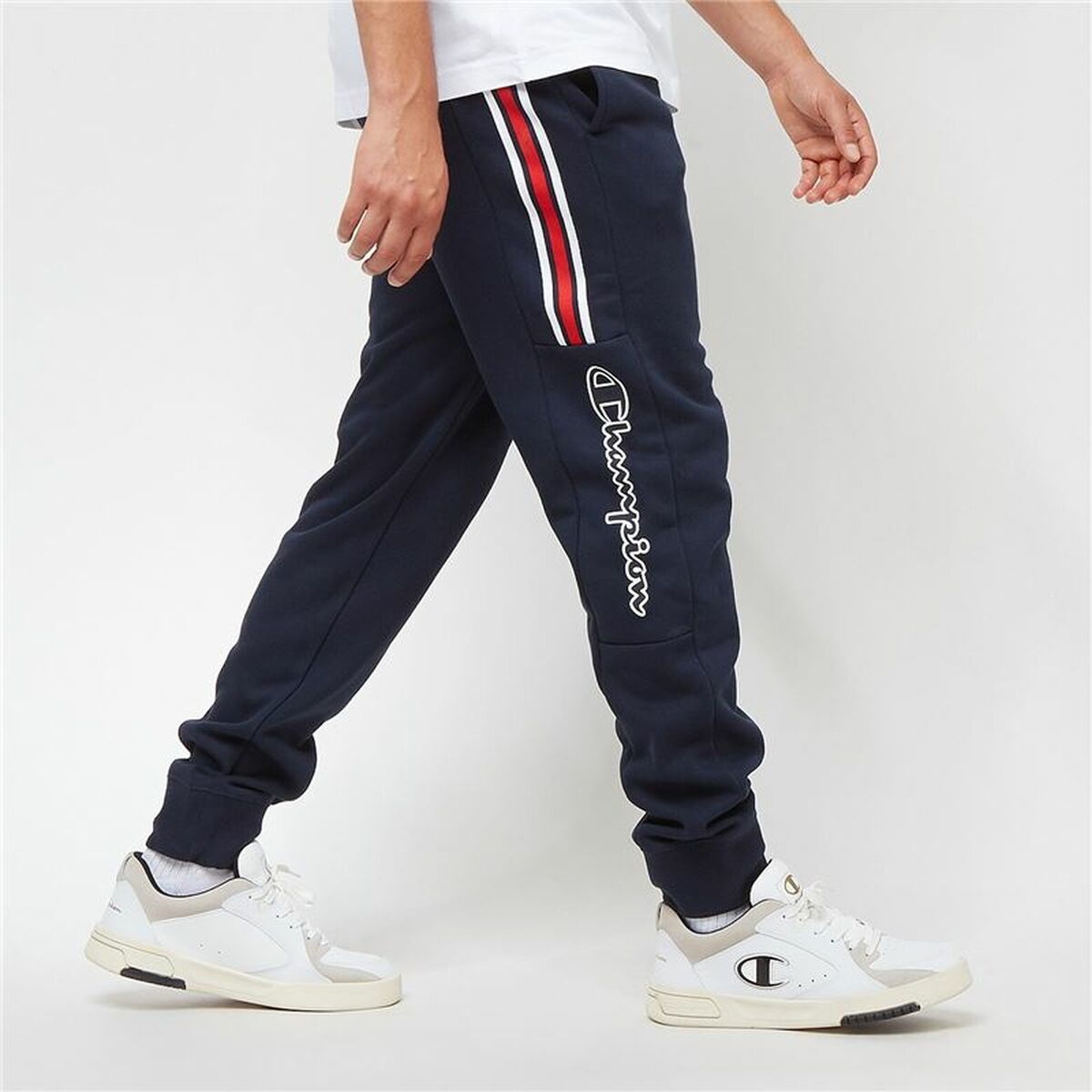 Champion Dark Blue Men's Long Sweatpants-4