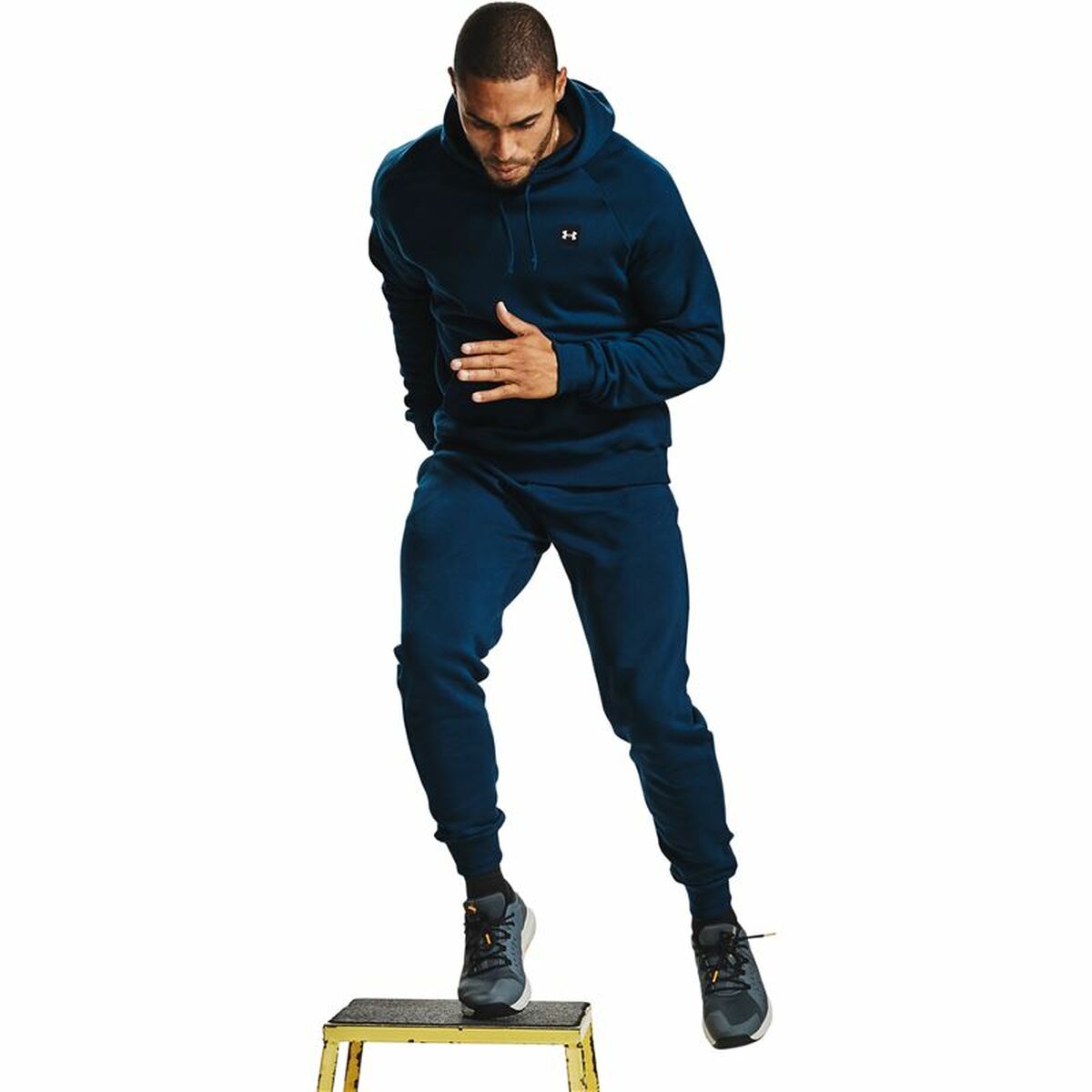 תחת שריון, גיזה, חולצת גברים כחולה-2