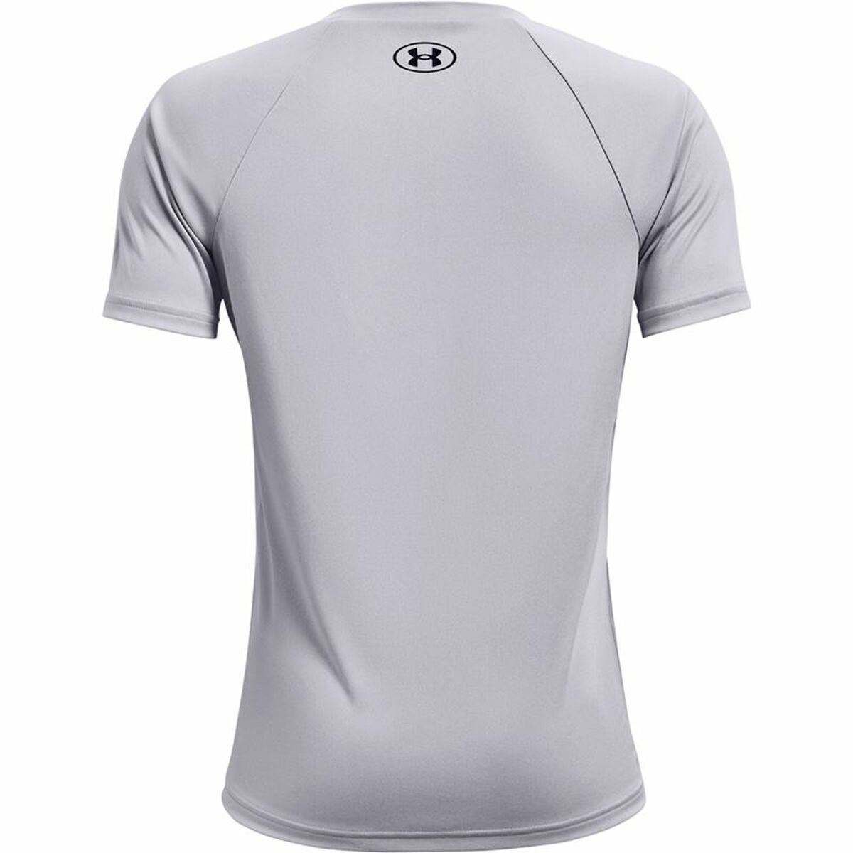 儿童短袖衬衫Under Armour Tech Big Logo灰色-2