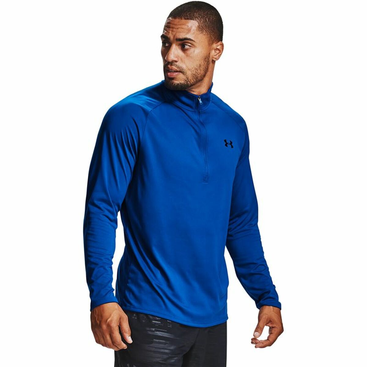 Men's Under Armour Tech ™ Long Sleeve T-Shirt ½ Blue-3
