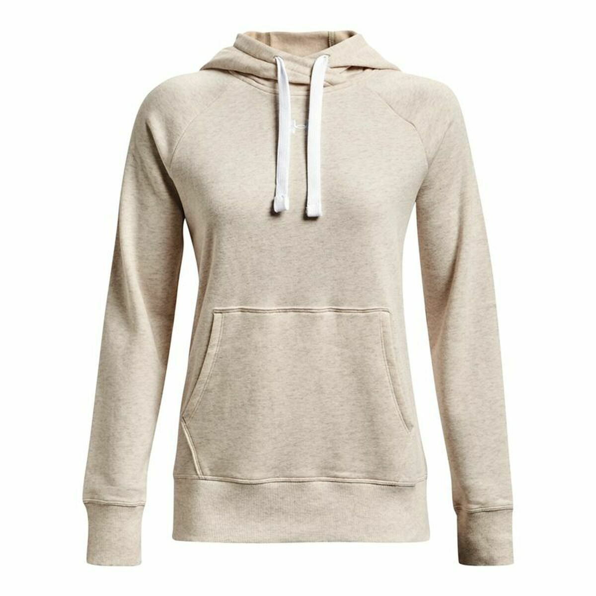 Толстовка с капюшоном женская Under Armour Rival Fleece Бежевый-2