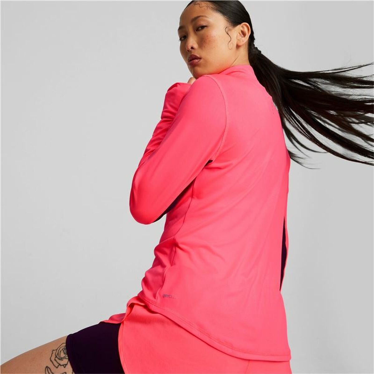Puma Favorite Women's Long Sleeve Shirt Pink-3