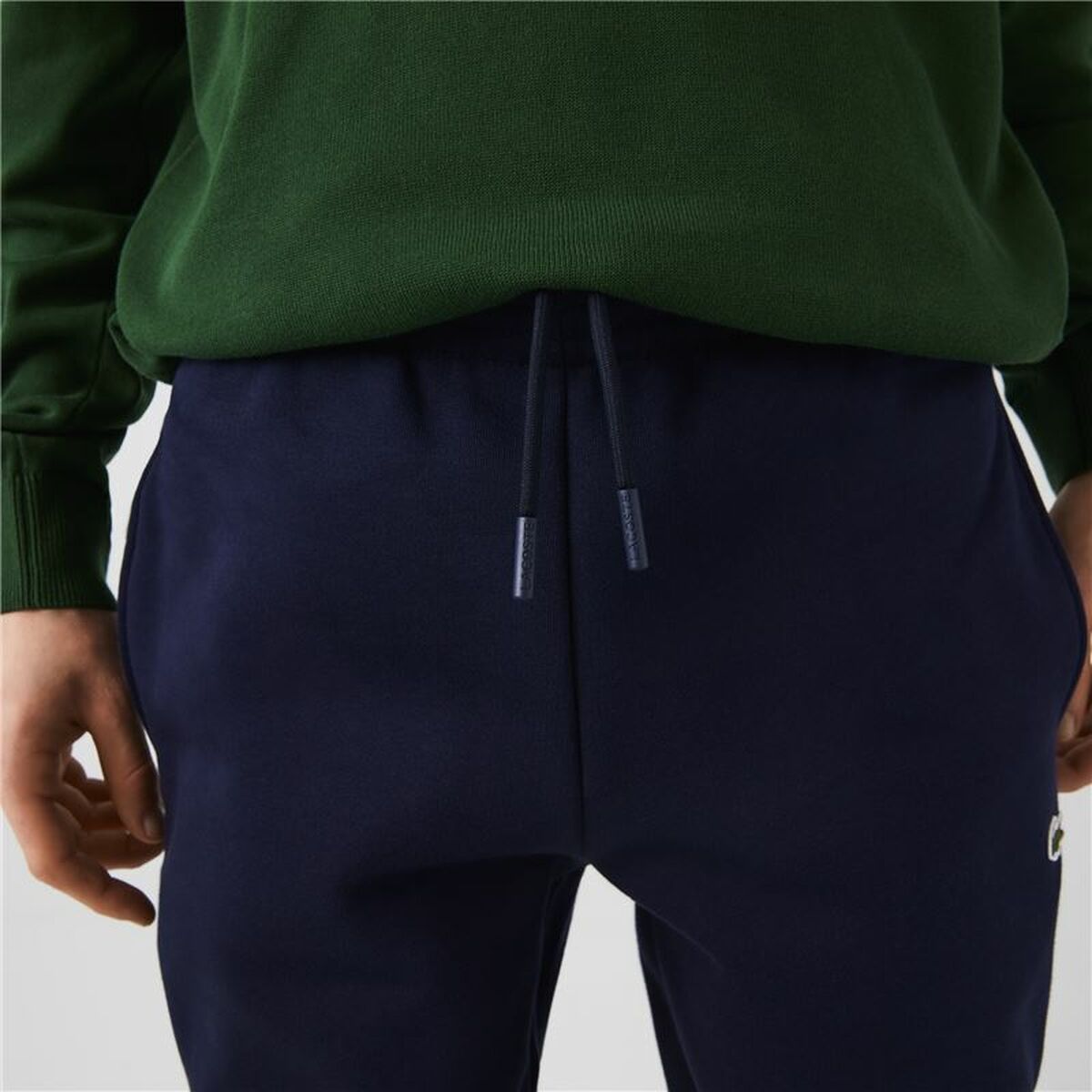 Lacoste Sweatpants طولانی تیره آبی مردان-4
